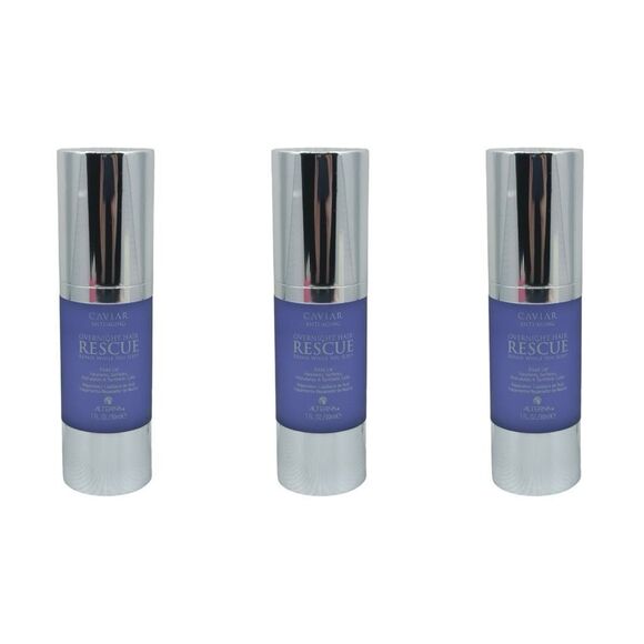Alterna Caviar Anti-Aging Overnight Hair Rescue Repair While You Sleep - 3 Count - Picture 1 of 5
